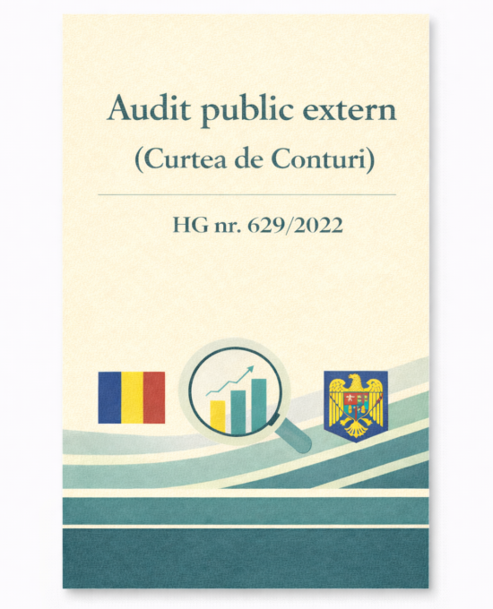 Audit public extern (Curtea de Conturi) – HG nr. 629/2022