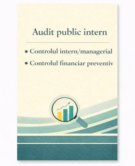 Audit public intern ● Controlul intern/managerial ● Controlul financiar preventiv