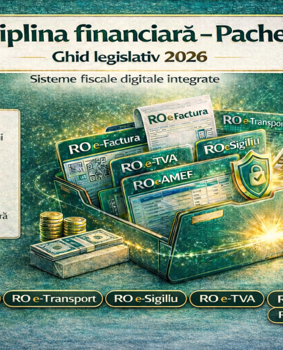 Disciplina financiară – Pachet 2026